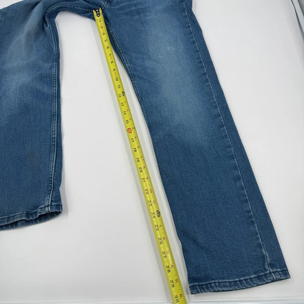 Levi's 514 Straight Fit Jeans Mens 30x32 Blue Medium Wash‎ Denim 00514-1285